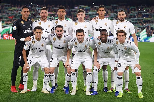 all real madrid players 2019